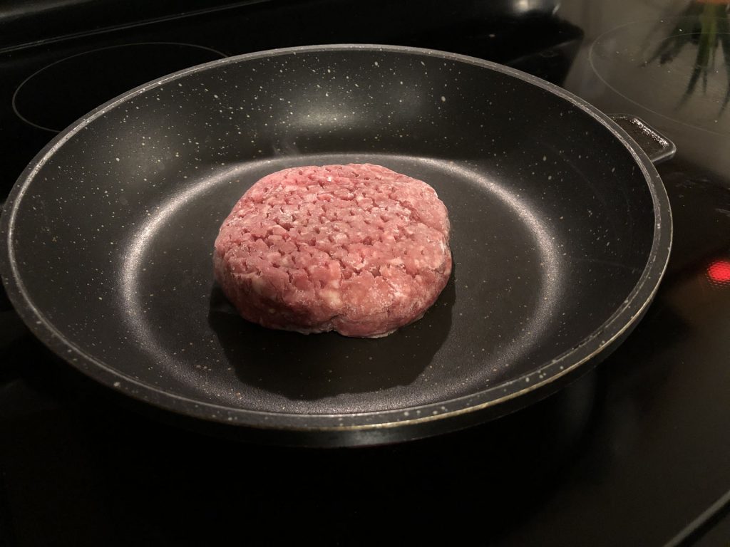 skillet needed to make a burger