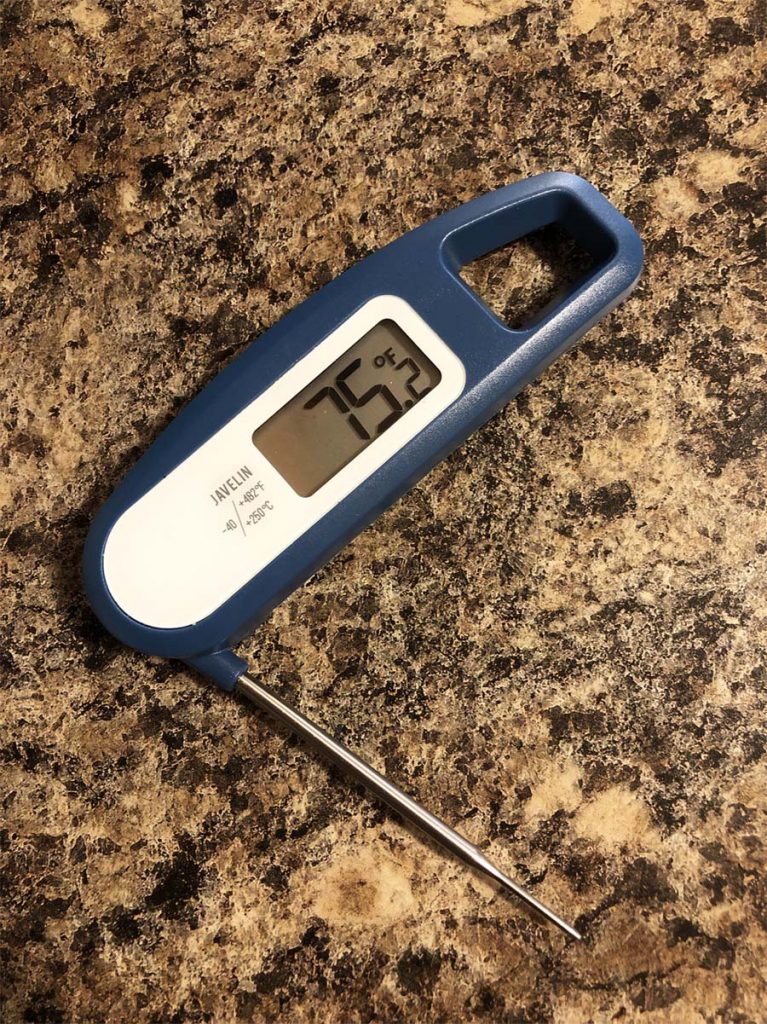 meat thermometer kitchen tools for a burger