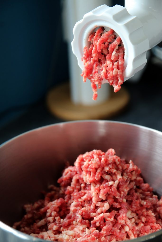 meat grinder kitchen tools to make a burger