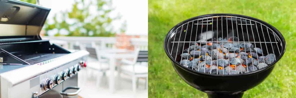charcoal gas grill