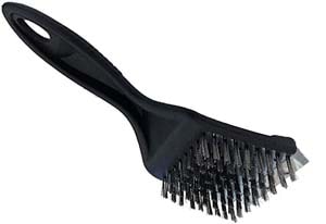wire grill cleaning brush